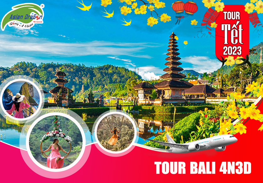 TOUR BALI: ĐẢO RÙA – NUSA PENIA “SỐNG LƯNG KHỦNG LONG” 4 NGÀY 3 ĐÊM TẾT NGUYÊN ĐÁN 2023